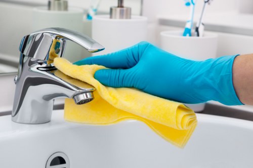 Eco-friendly cleaning practices in action at Acton Cleaners
